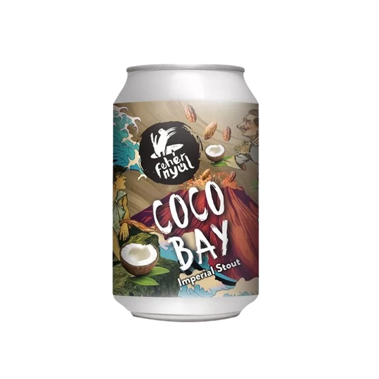 Fehér Nyúl Coco Bay Stout 10% 330ml DRS