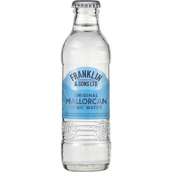 Franklin & Sons Mallorcan Tonic Water 200ml DRS