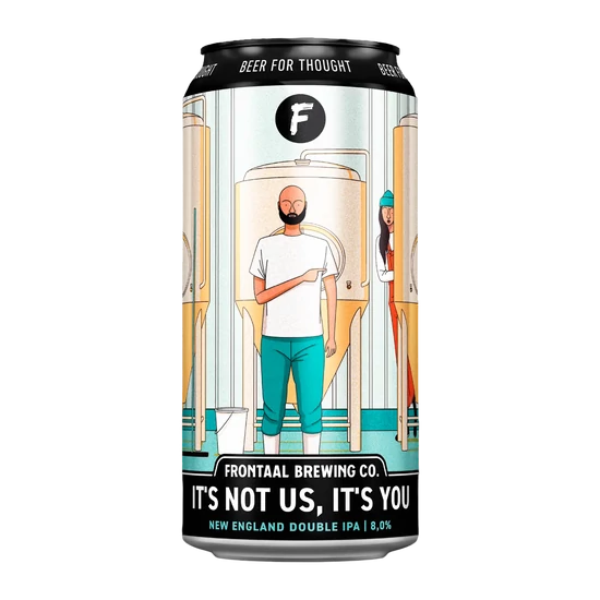 Frontaal Brewing x Salikatt It's Not Us, It's You NEDIPA 8% 440ml