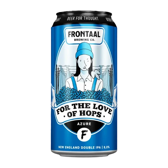 Frontaal Brewing For The Love Of Hops Azure NEIPA 8% 440ml
