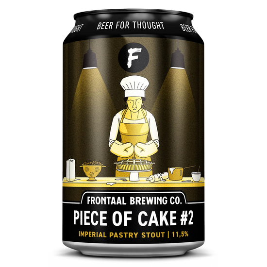 Frontaal Brewing Piece Of Cake #2 Imperial Pastry Stout 11,5% 330ml