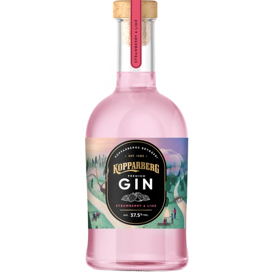 Kopparberg Gin Strawberry & Lime 37,5% 700ml