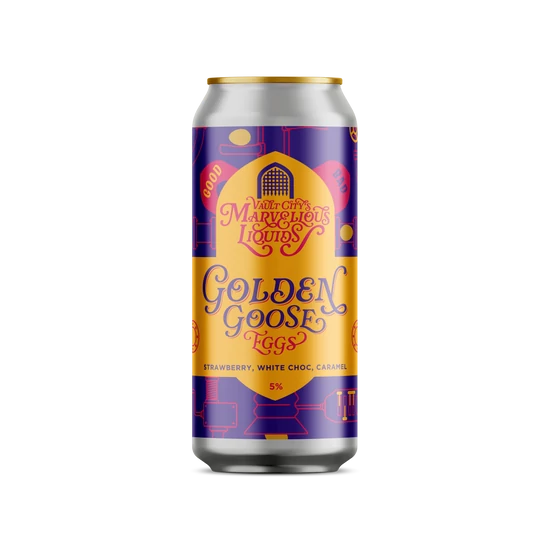Vault City Golden Goose Eggs - Sweet Tart Delight 5% 440ml DRS