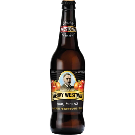 Henry Westons Vintage Cider 8,2% 500ml DRS