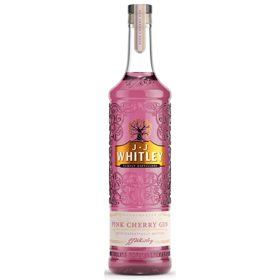 JJ Whitley Pink Cherry Gin 38% 700ml