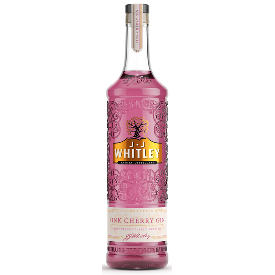 JJ Whitley Pink Cherry Gin 40% 700ml