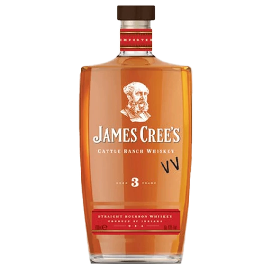 James Crees 3Y Bourbon Whiskey 40% 700ml