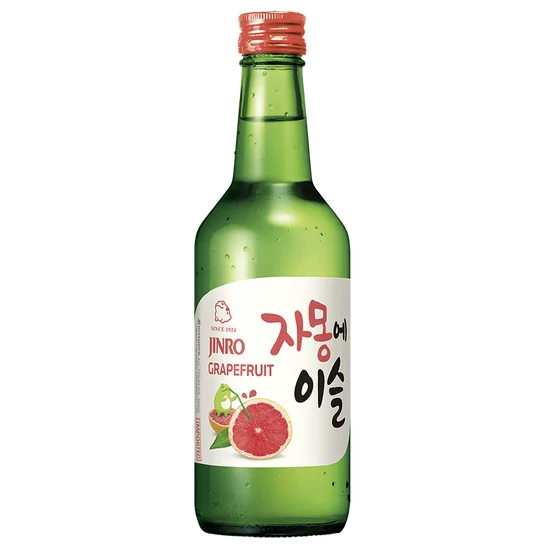 Jinro Grapefruit Soju 13% 350ml DRS
