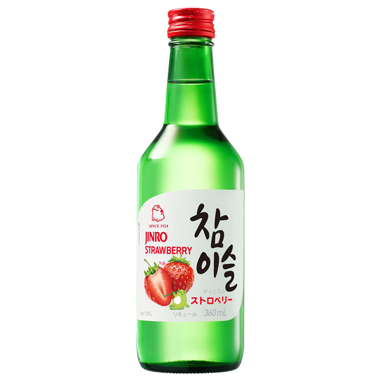 Jinro Strawberry Soju 13% 360ml