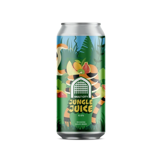 Vault City Jungle Juice Tropical Sour 6% 440ml DRS