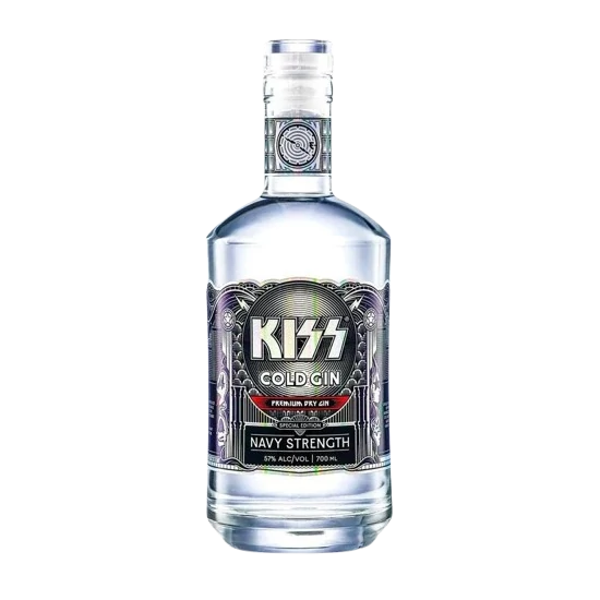 KISS Navy Strength Gin 57% 700ml DRS