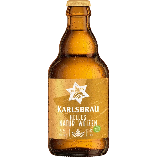 Karlsbräu Natur Weizen 5,2% 330ml