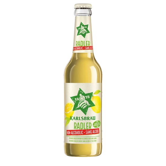 Karlsbräu Radler 0% 330ml (alkoholmentes)