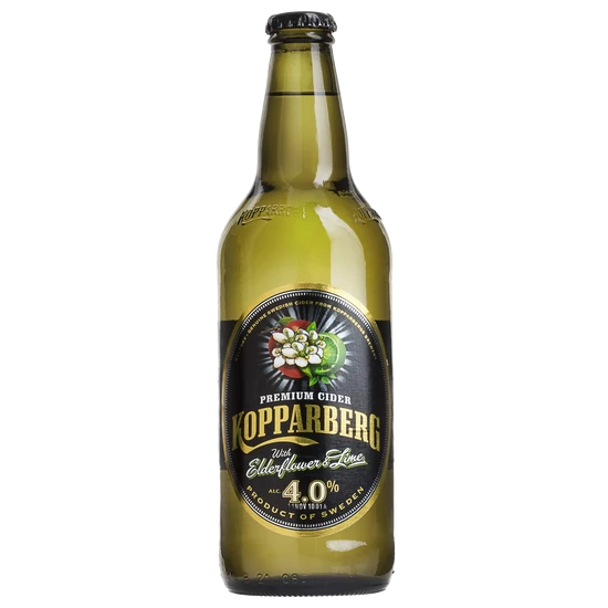 Kopparberg Cider Elderflower & Lime 4% 500ml