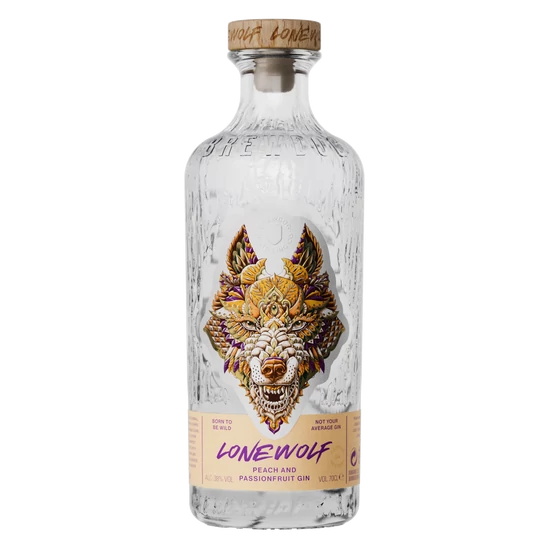 Lonewolf Peach & Passionfruit Gin by BrewDog 38% 700ml