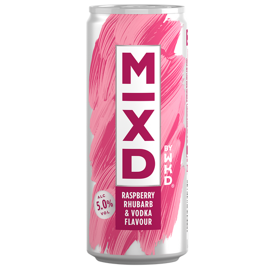 WKD MiXD Raspberry, Rhubarb & Vodka Flavour doboz 5% 250ml