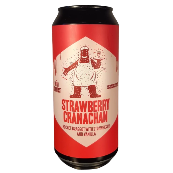 Mad Scientist Strawberry Chranachan 8% 440ml