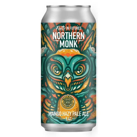 Northern Monk Faith in Futures x Drew Millward Mango Hazy Pale Ale 5,4% 440ml
