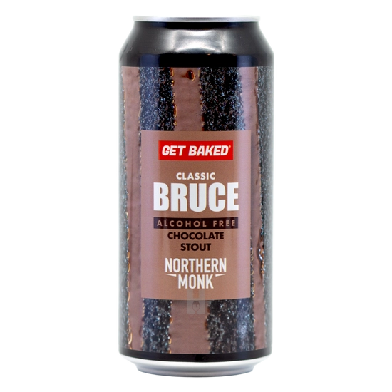 Northern Monk x Get Baked BRUCE Chocolate Stout 0,5% 440ml
