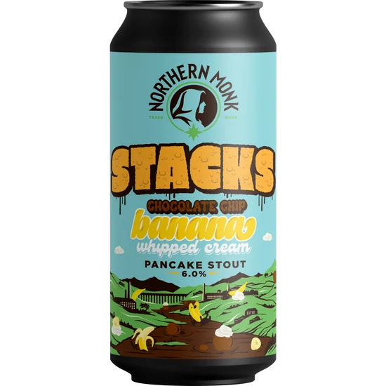 Northern Monk Stacks Pancake Stout 6% 440ml DRS