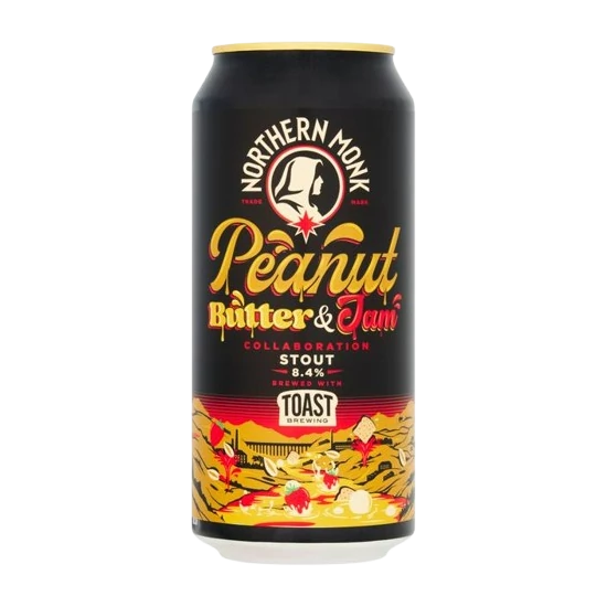 Northern Monk Peanut Butter & Jam on Toast Stout 8,4% 440ml DRS