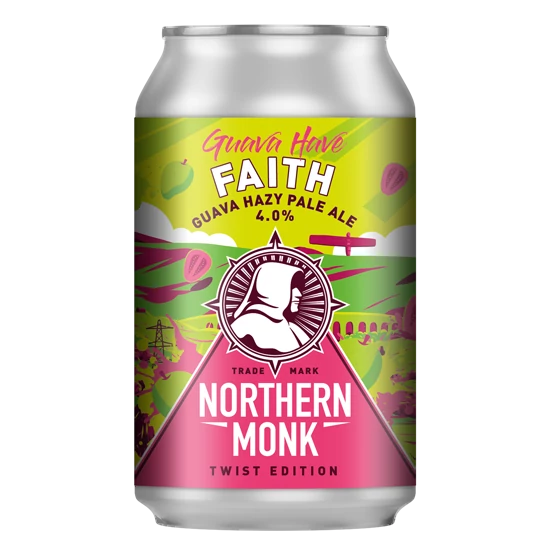 Northern Monk Guava Have Faith Hazy Pale Ale 4% 330ml