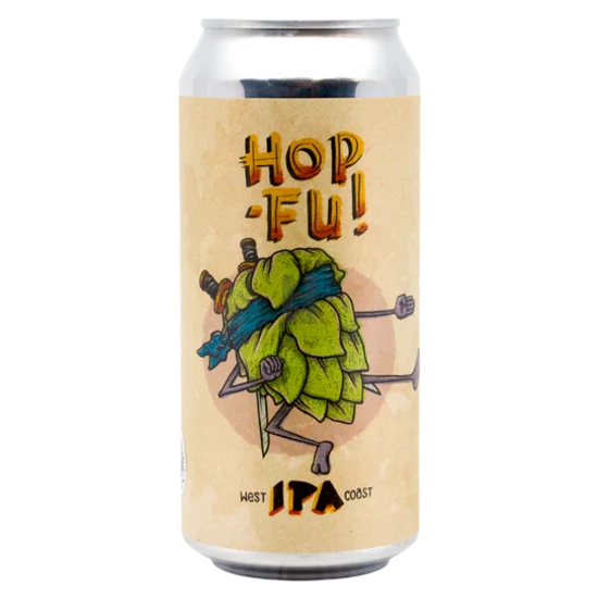 Omnipollo Hop-Fu! West Coast IPA doboz 7,5% 440ml DRS