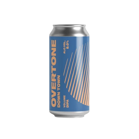 Overtone Down Town DIPA 8% 440ml DRS