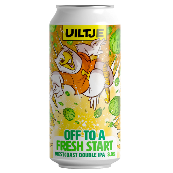 Uiltje Brewing Company Off to a Fresh Start West Coast DIPA 8% 440ml