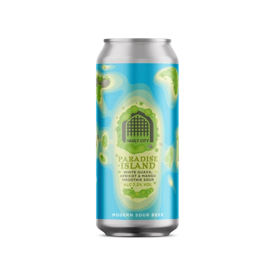 Vault City Paradise Island White Guava, Apricot, Mango 7,2% 440ml DRS