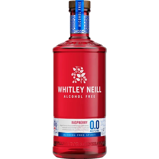 Whitley Neill Raspberry Gin 0% 700ml (alkoholmentes) DRS