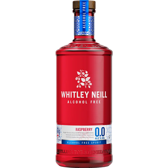 Whitley Neill Raspberry Gin 0% 700ml (alkoholmentes)