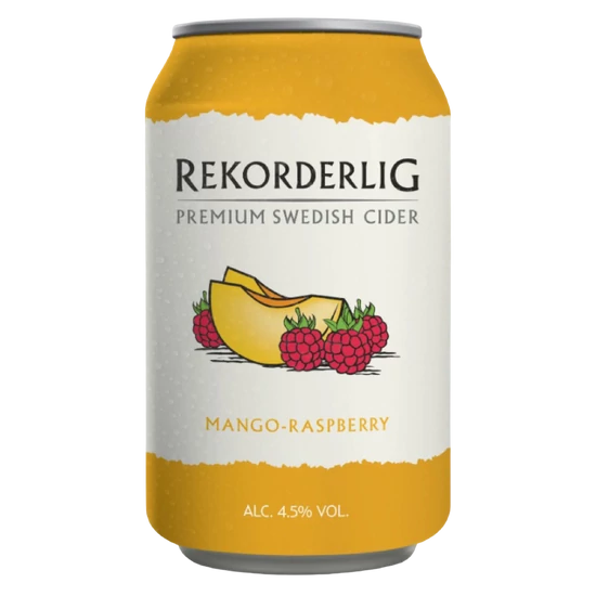 Rekorderlig Mango-Raspberry cider doboz 4,5% 330ml DRS