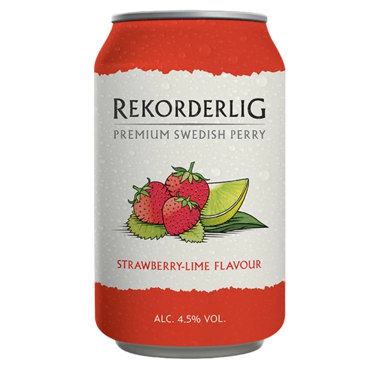 Rekorderlig Strawberry-Lime cider doboz 4,5% 330ml DRS