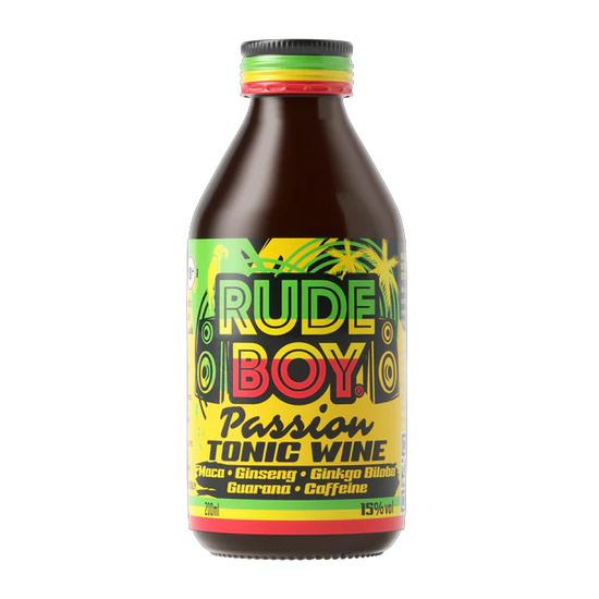 Rude Boy Tonic Wine Passion 15% 12x200ml