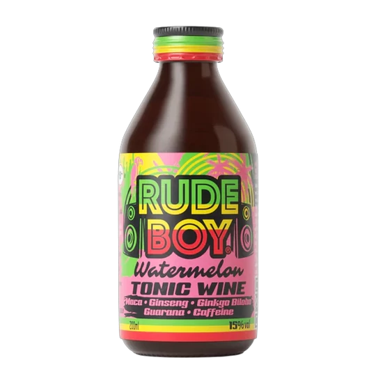 Rude Boy Tonic Wine Watermelon 15% 12x200ml