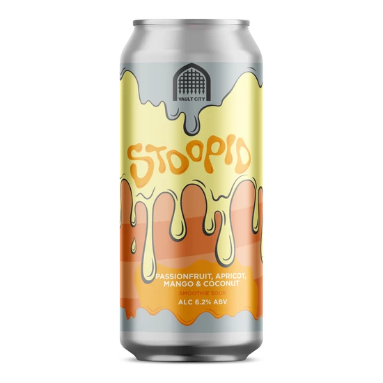 Vault City Stoopid: Passionfruit, Apricot, Mango & Coconut 6,2% 440ml DRS