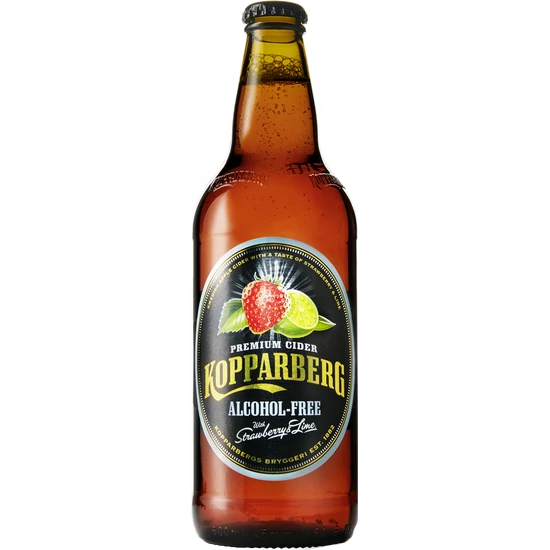 Kopparberg Cider Strawberry & Lime 0% 500ml (alkoholmentes) DRS