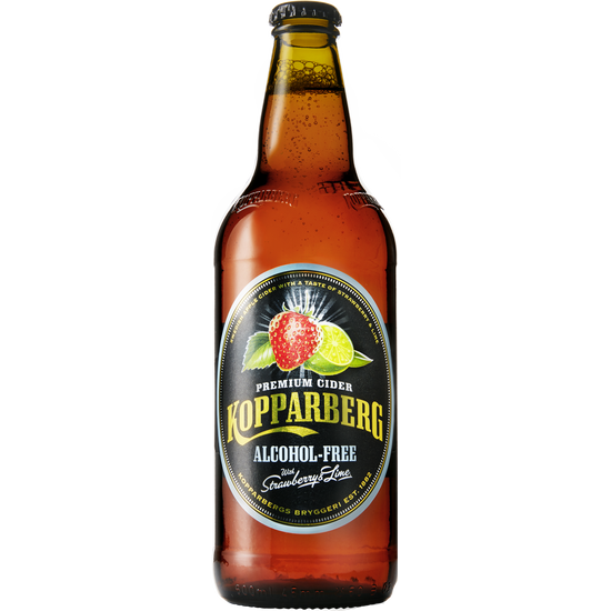 Kopparberg Cider Strawberry & Lime 0% 500ml (alkoholmentes)