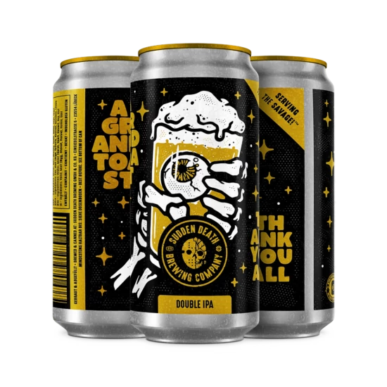 Sudden Death A Grand Toast TIPA 11% 440ml DRS
