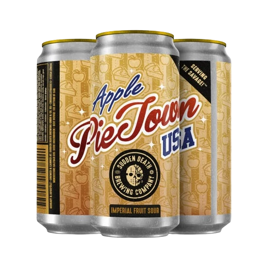 Sudden Death Apple Pie Town USA Sour 8% 440ml DRS