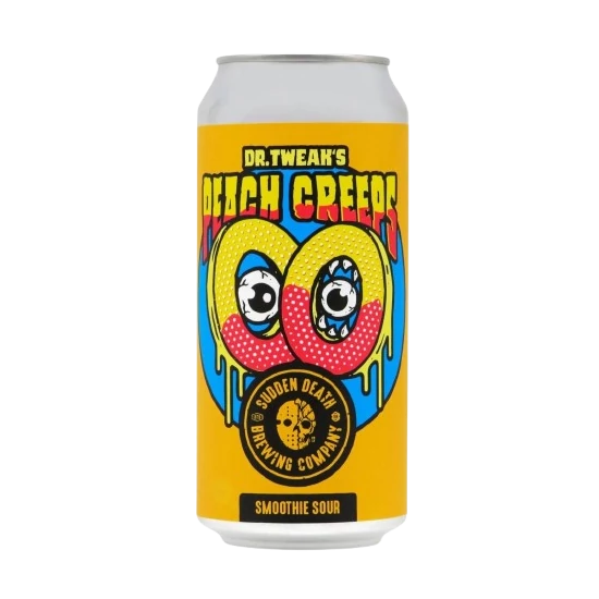 Sudden Death Dr. Tweak's Peach Creeps Sour 6,5% 440ml DRS