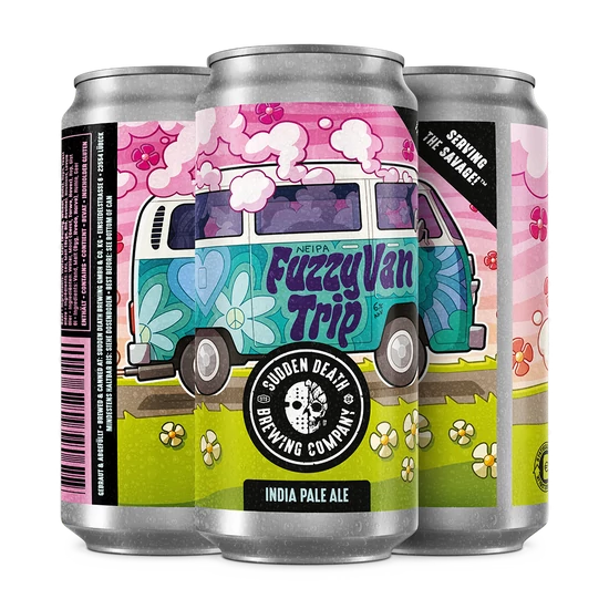 Sudden Death Fuzzy Van Trip IPA 6,3% 440ml DRS
