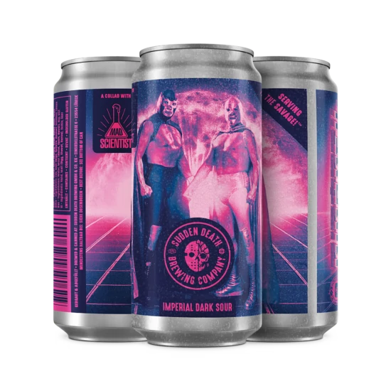 Sudden Death x Mad Scientist Gigageil Imperial Dark Sour 7,7% 440ml DRS