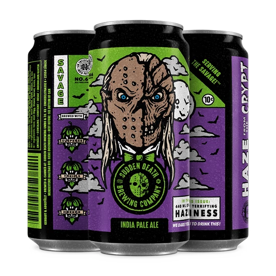 Sudden Death Haze From The Crypt - Hell Champion IPA 6,8% 440ml DRS