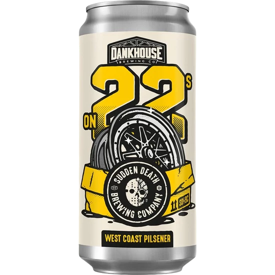 Sudden Death On 22s Pilsner 5,4% 440ml DRS