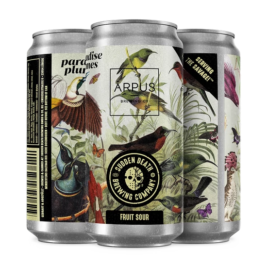 Sudden Death Paradise Plumes Sour 5% 440ml DRS