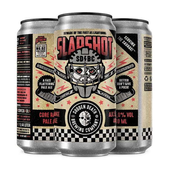 Sudden Death Slapshot Pale Ale 5% 440ml