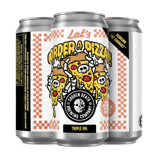 Sudden Death The Family Pizza IPA 13% 440ml DRS