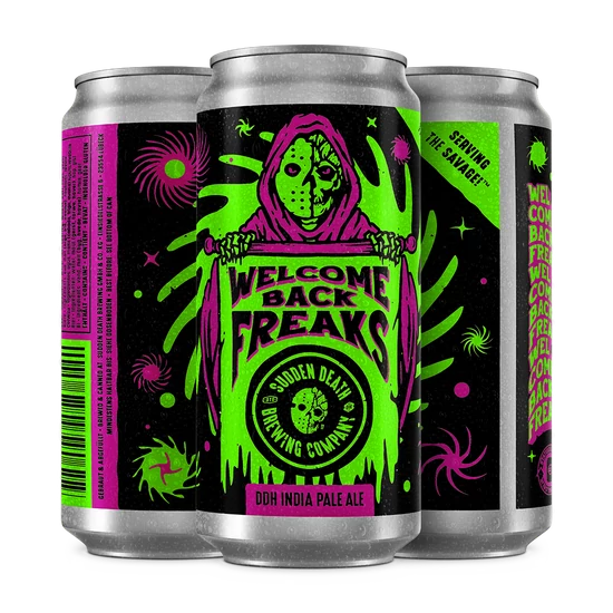 Sudden Death Welcome Back Freaks IPA 6,5% 440ml DRS